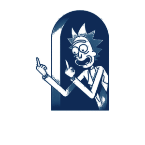 rick's wacky gesture