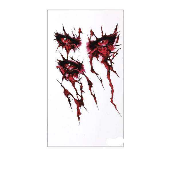 simulated scar sticker party facial wound makeup sticker