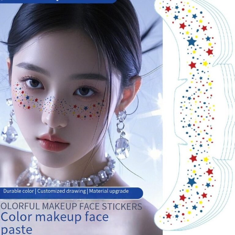 face tattoo sticker