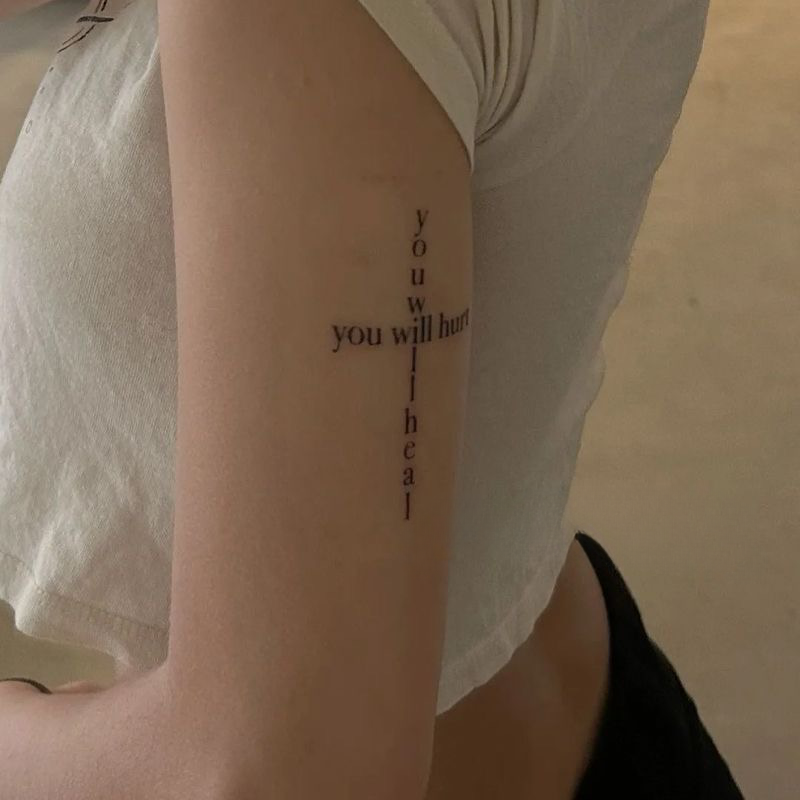 You Will Heal Semi-Permanent Tattoo