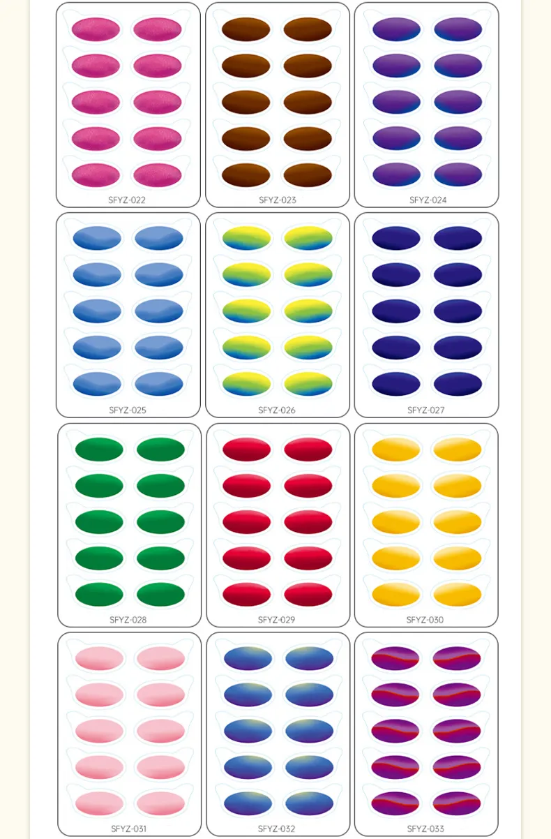 Eye Shadow Tattoo Sticker