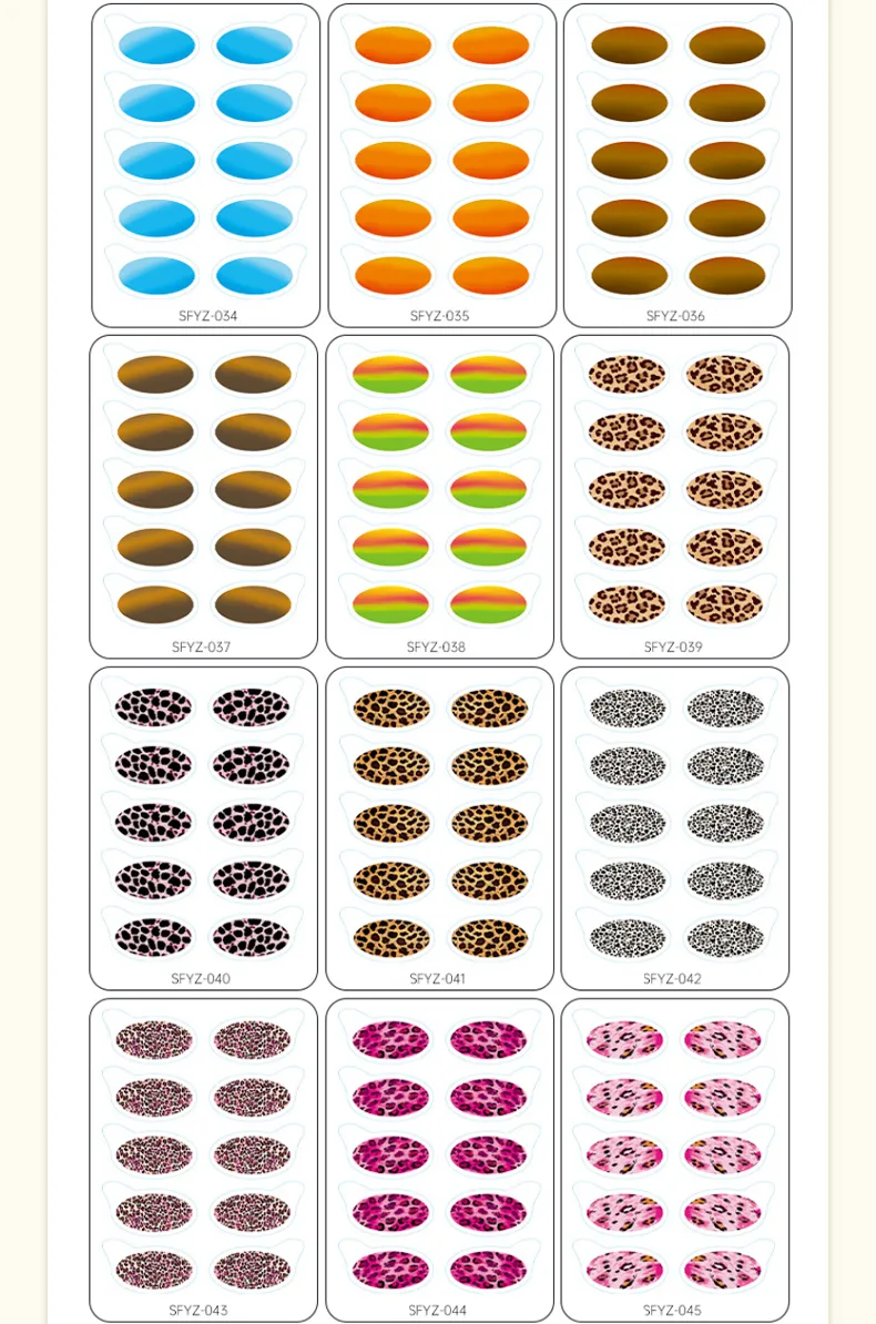 Eye Shadow Tattoo Sticker