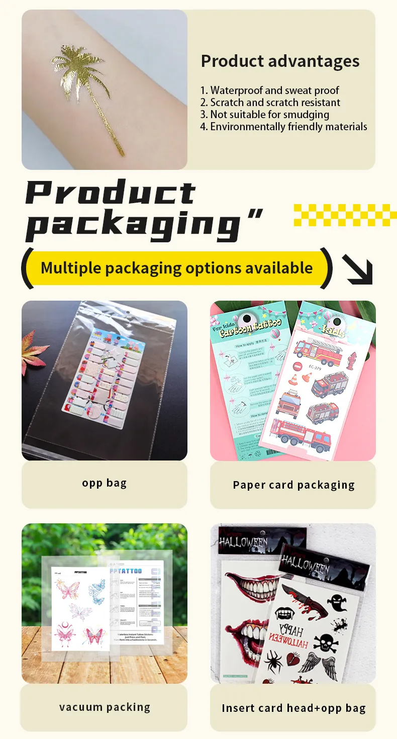 Eye Shadow Tattoo Sticker