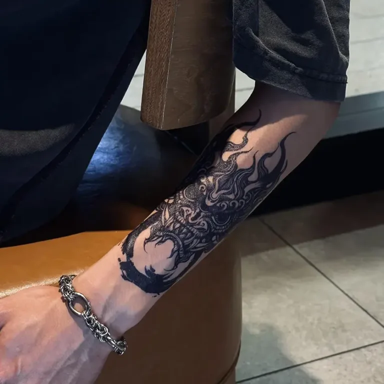 sleeve tattoo man