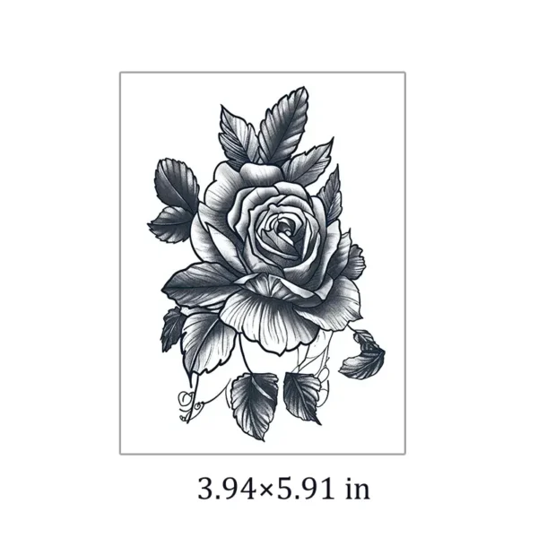 Rose flower hand