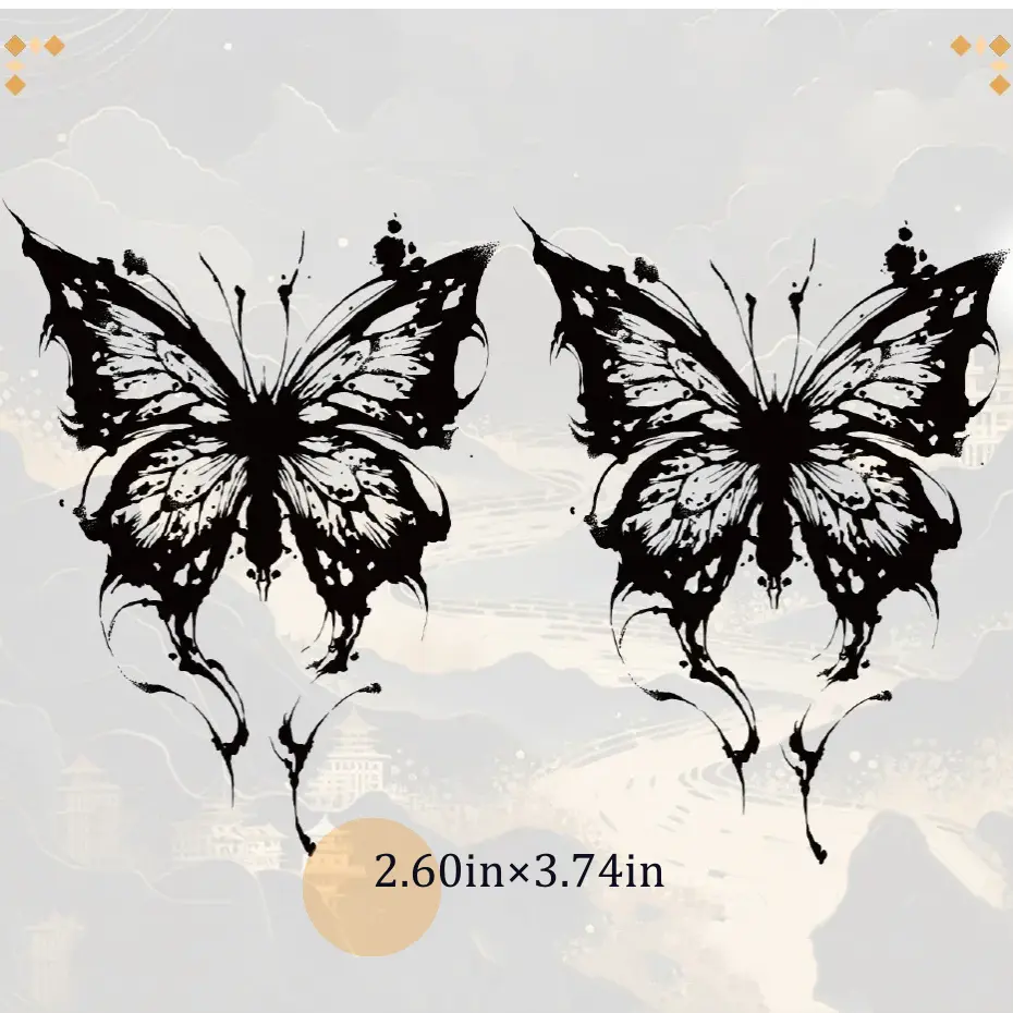 Herbal Tattoo Sticker