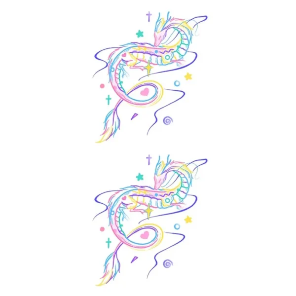 Cute temporary tattoo stickers