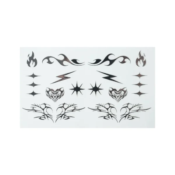 Self-Adhesive Face Decoration Sticker | GlitzGlow 3D Rhinestone Face Tattoos