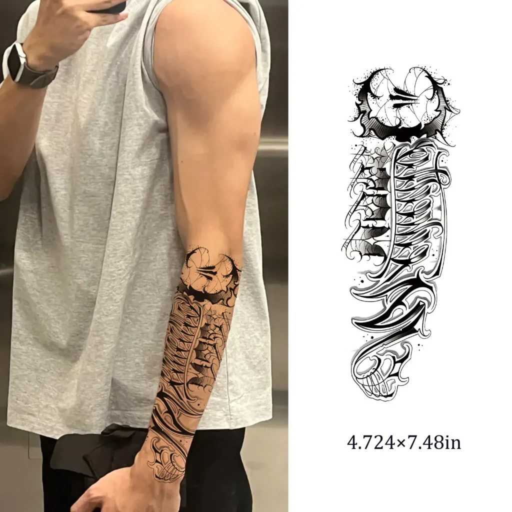 Visualize the Future with a Cyber Tattoo Design Tattoo