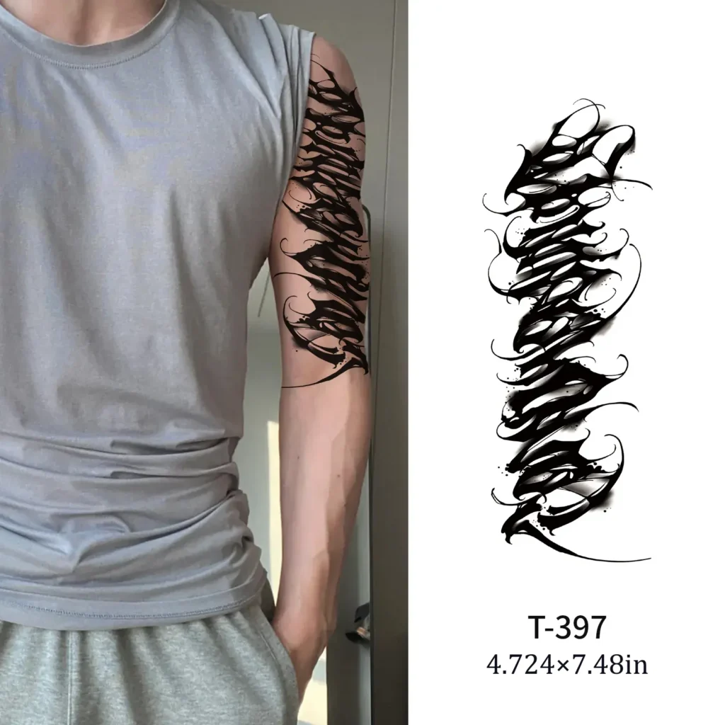 Ignite Your Style with Bold Temp Tattoo Stickers