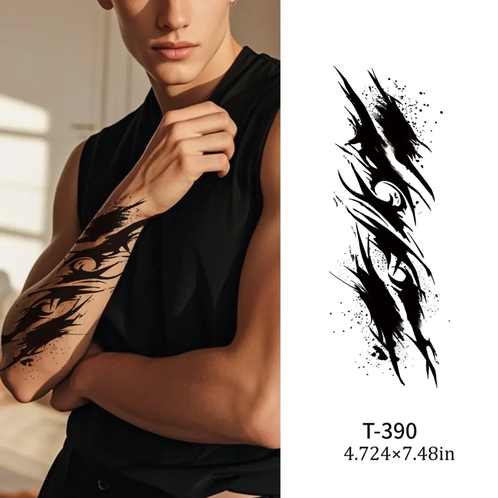 Start to Design Your Tattoo with Bold Abstract Art