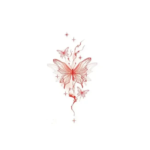 Reach for the Stars with This Magical Feminine Body Art Decal