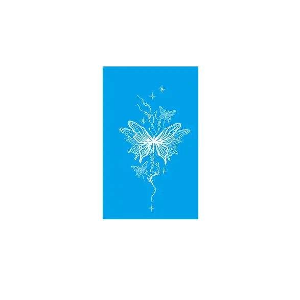 Create a Magical Flutter with This Body Tattoo Sticker