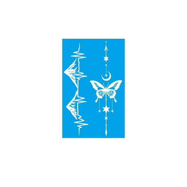 Harmonize Nature and Music with This Body Tattoo Sticker