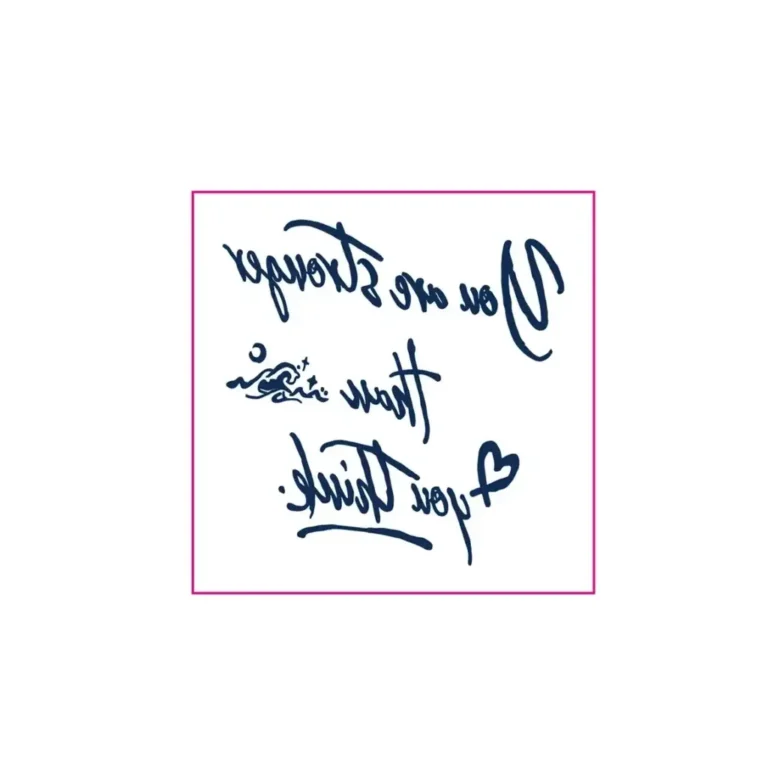 Engage with Clever, Motivational Best Temporary Tattoos