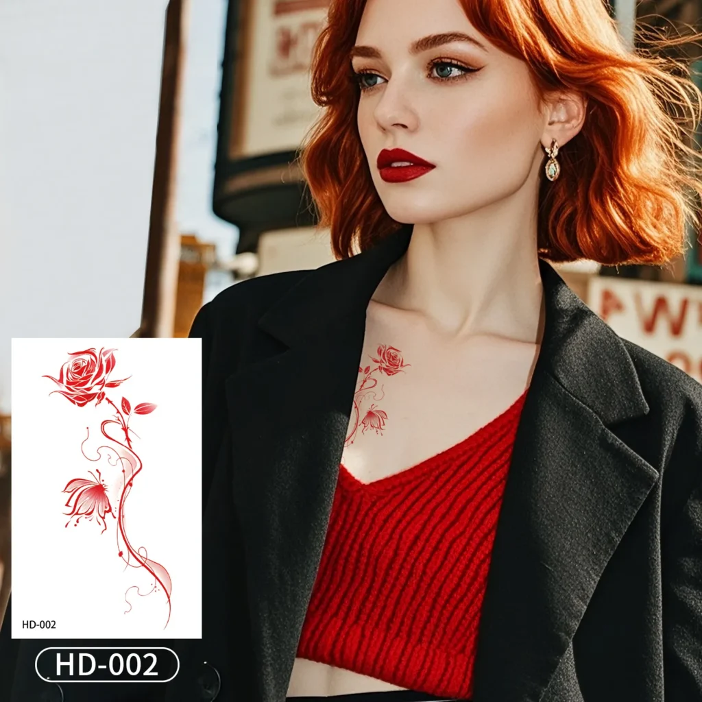 Capture Timeless Romance with Vintage Waterproof Body Art