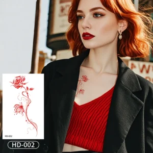 Capture Timeless Romance with Vintage Waterproof Body Art