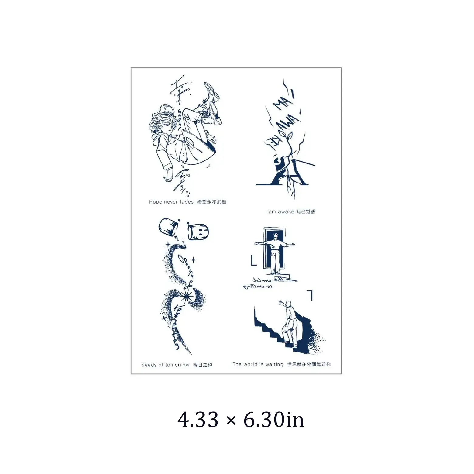 Watch Your Story Bloom with a 2 Week Tattoo