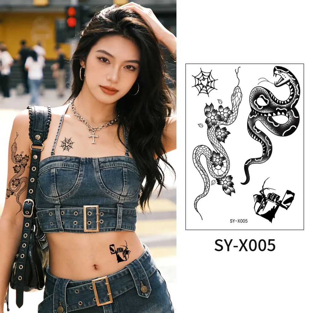 Explore Nature's Complexity with This Personalised Temporary Tattoos