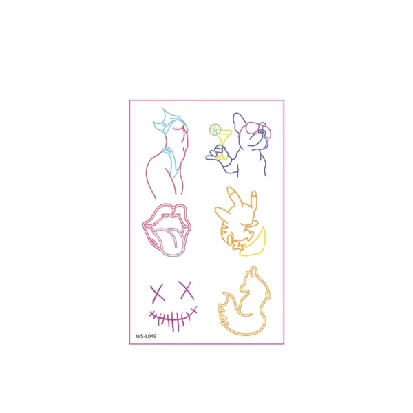Catch Waves and Glow with a Beach Bash Glow Tattoo