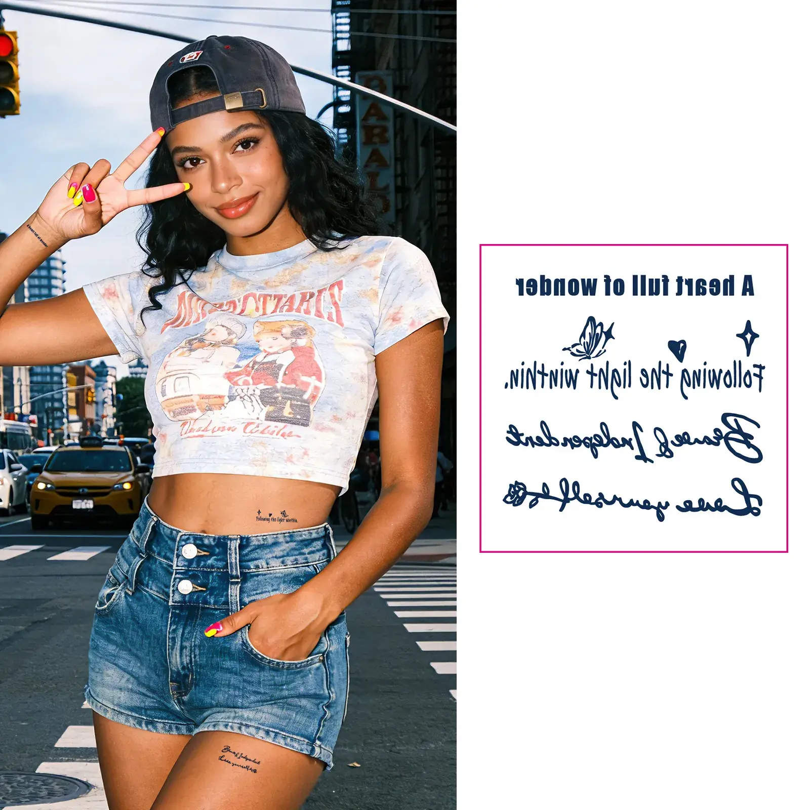 Carry Daily Inspiration with a Semi Permanent Tattoo