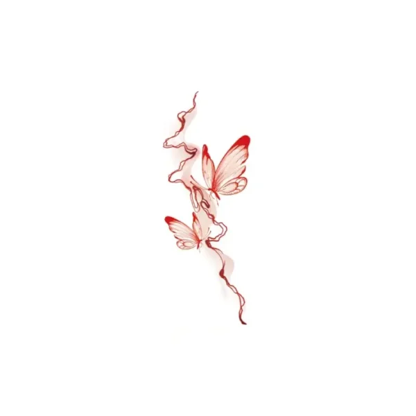 Float into Dreams with a Watercolor Feminine Body Art Decal