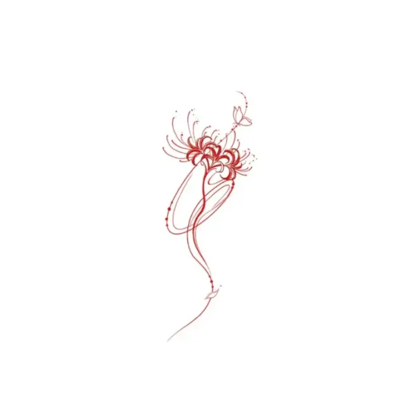 Keep It Simple with a Delicate Feminine Body Art Decal