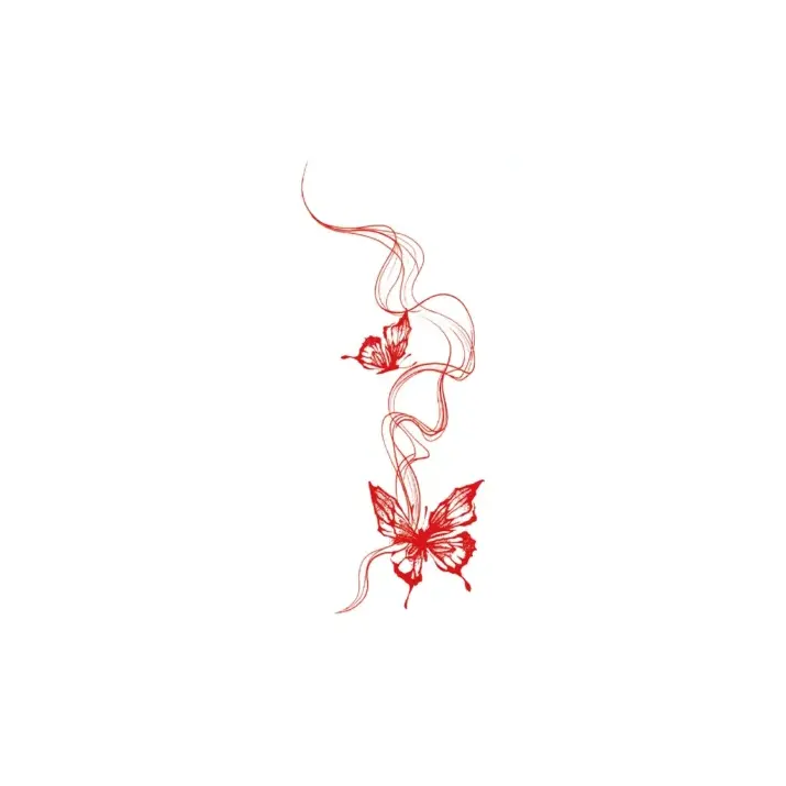 Dance with Grace Using This Feminine Body Art Decal