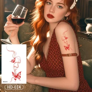 Dance with Grace Using This Feminine Body Art Decal