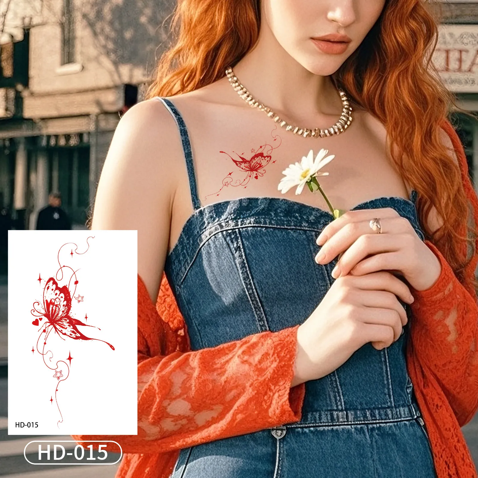 Add a Touch of Magic with This Feminine Body Art Decal