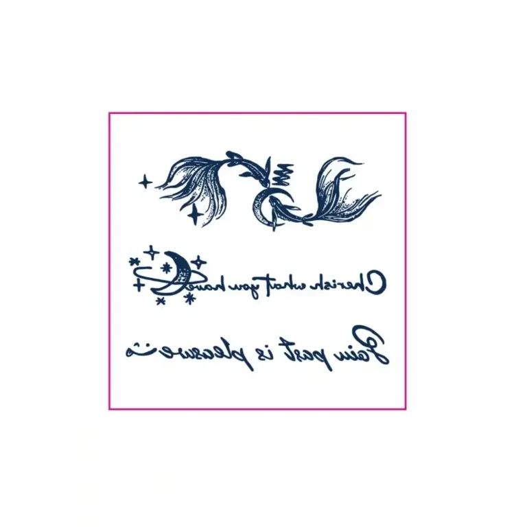 Embrace Classic Elegance with Herbal Temporary Tattoos