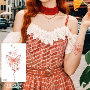 Reach for the Stars with This Magical Feminine Body Art Decal