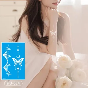 Harmonize Nature and Music with This Body Tattoo Sticker