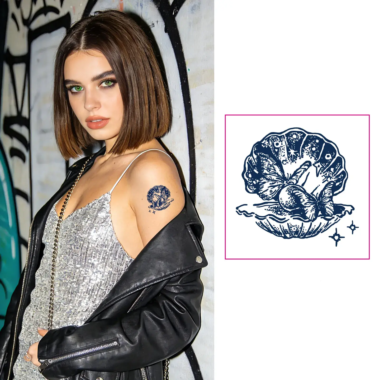 Adorn with Mystical, Long Lasting Temporary Tattoos