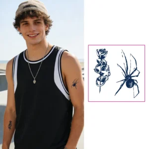 Make an Edgy Statement with Long Lasting Temporary Tattoos