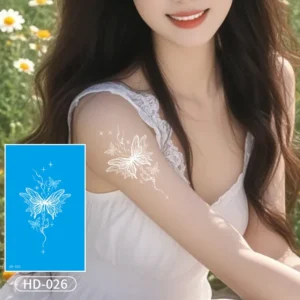 Create a Magical Flutter with This Body Tattoo Sticker