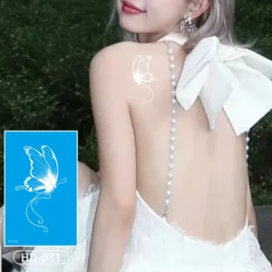 Embrace Timeless Beauty with This Body Tattoo Sticker