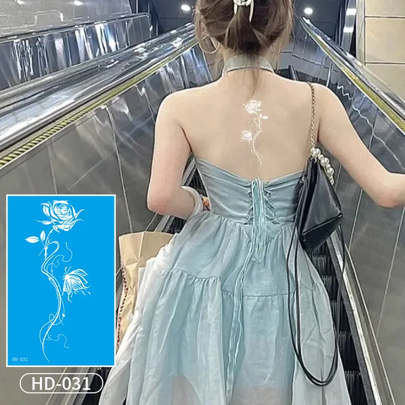 Float into Dreams with This Ethereal Body Tattoo Sticker