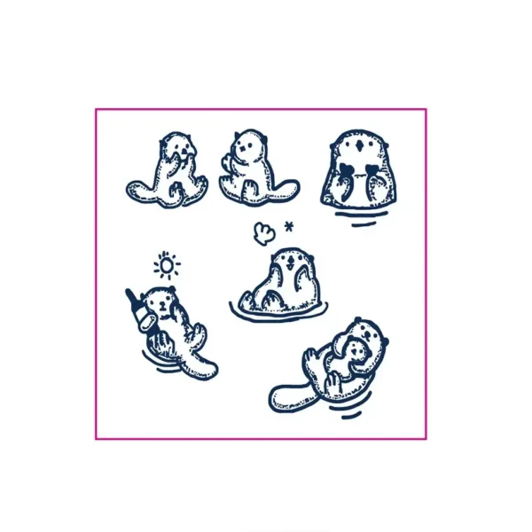 Rock Adorable Animal Fake Tattoos