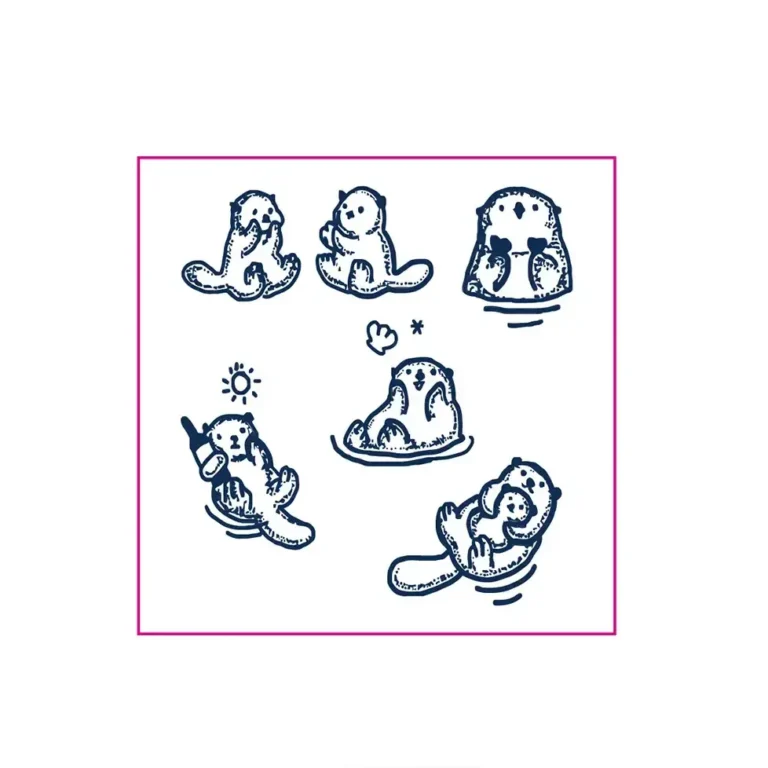 Rock Adorable Animal Fake Tattoos