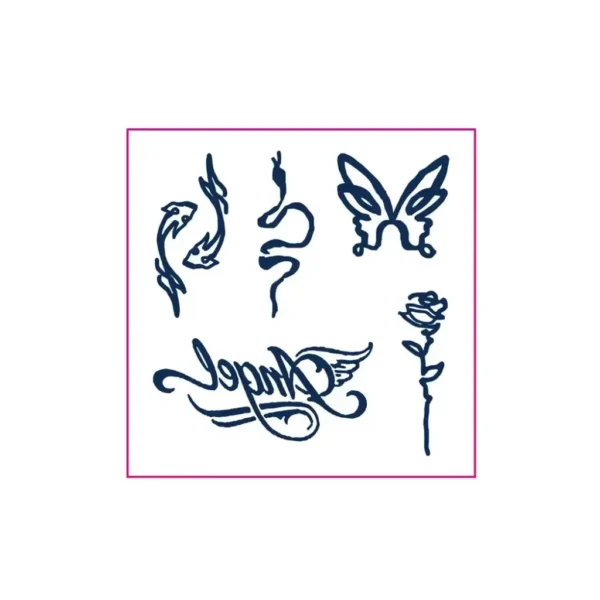 Embrace Subtle Elegance with Delicate Fake Tattoos