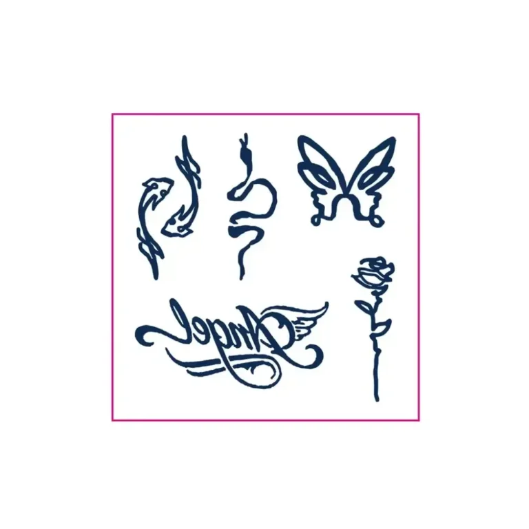 Embrace Subtle Elegance with Delicate Fake Tattoos