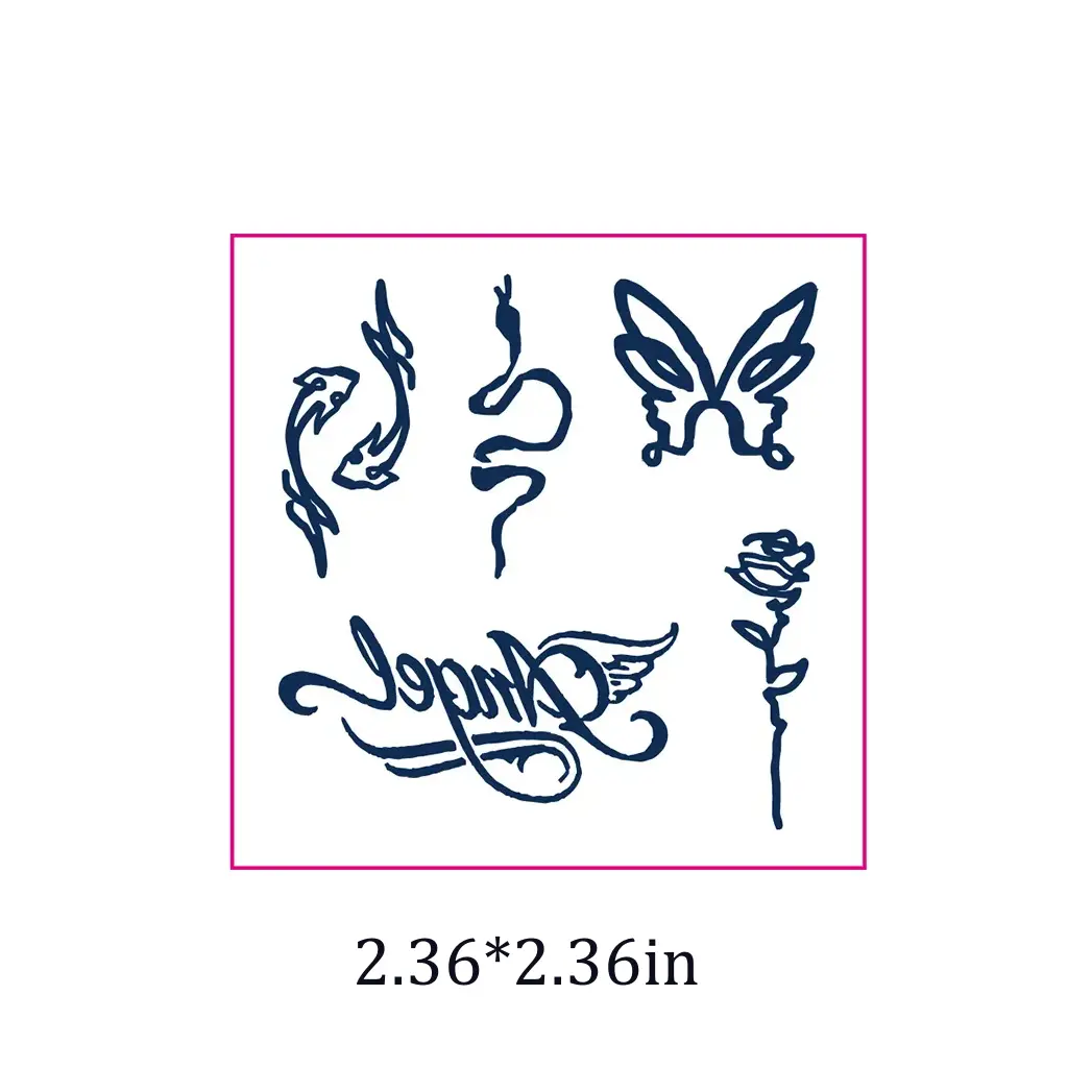 Embrace Subtle Elegance with Delicate Fake Tattoos