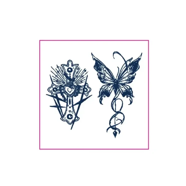 Adorn with Ornate Herbal Temporary Tattoos