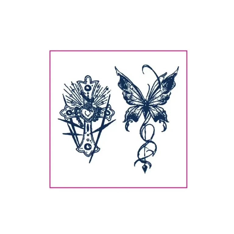 Adorn with Ornate Herbal Temporary Tattoos