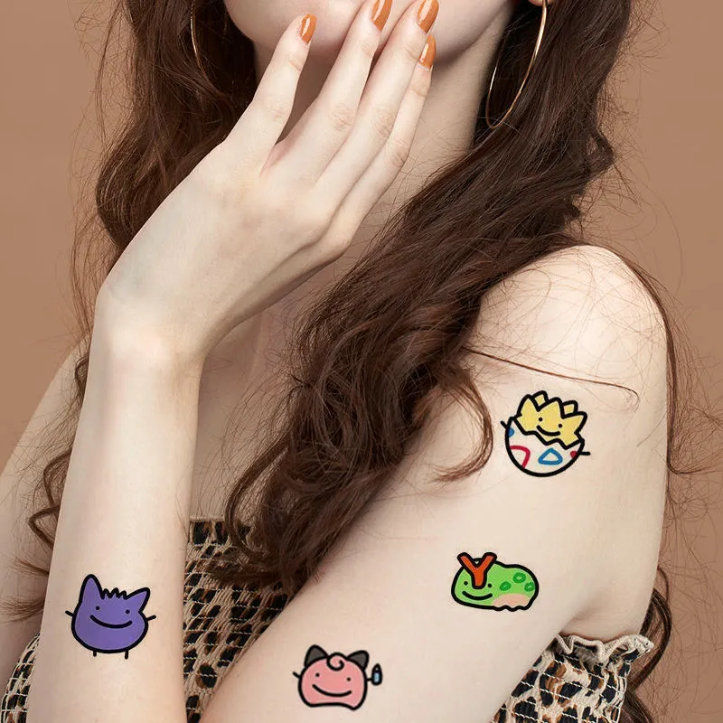 Catch Fun with Adorable Children's Tattoo Stickers