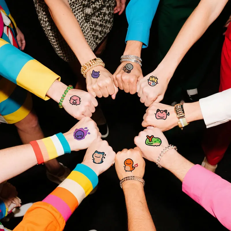 Catch Fun with Adorable Children's Tattoo Stickers