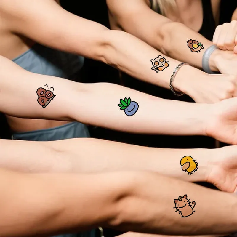 Catch Fun with Adorable Children's Tattoo Stickers