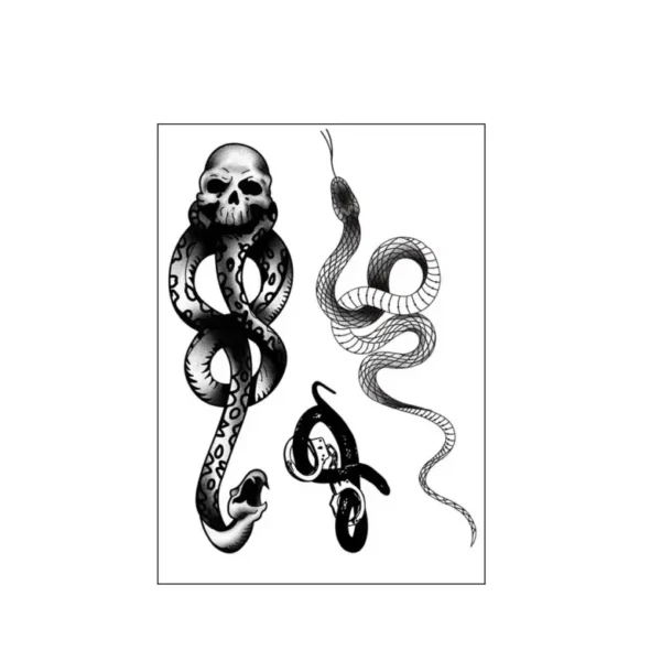 Share a Dark Bond with This Personalised Temporary Tattoos Duo