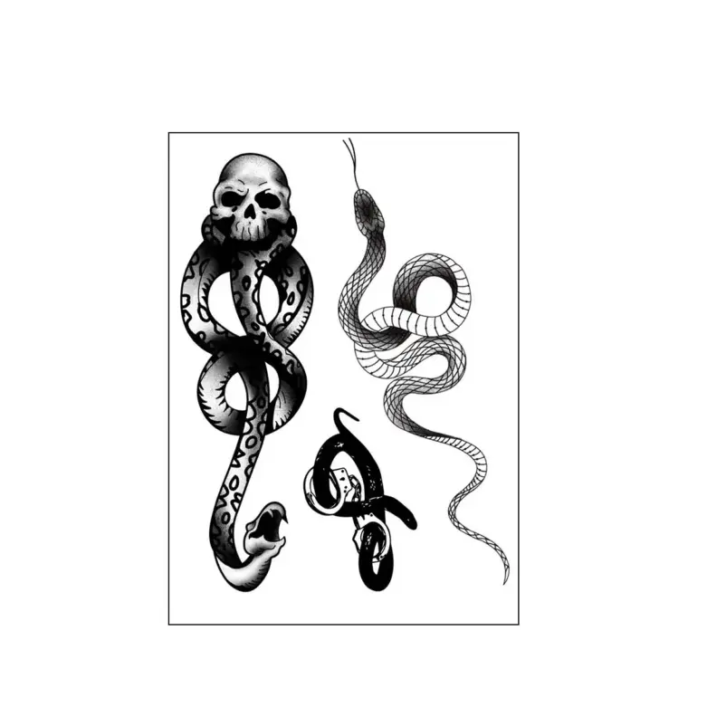 Share a Dark Bond with This Personalised Temporary Tattoo Duo Share a Dark Bond with This Personalised Temporary Tattoos Duo